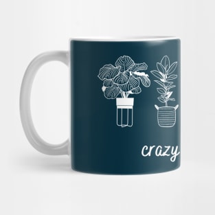 Crazy Plant Lady V2 , Plant lady, Plant Mom Mug